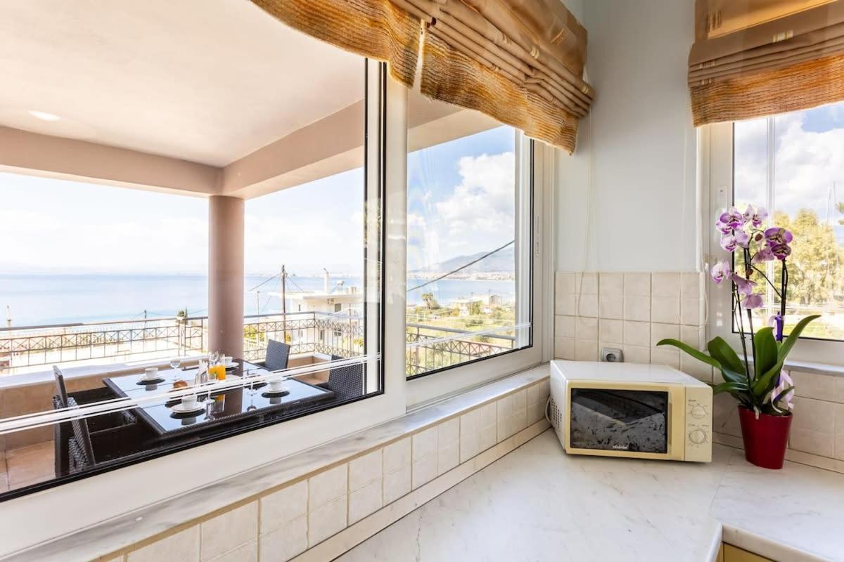 Apartment Beachside Getaway With Panoramic Seaviews Verga Kalamata